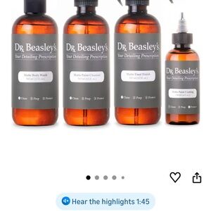 Dr. Beasley’s Matte Car Detailing Kit